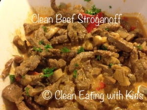 Clean Beef Stroganoff