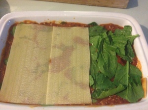 Clean Eating lasagna
